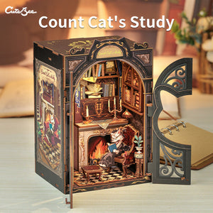 Book Nook - Lo Studio del Conte Gatto