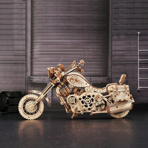 Puzzle 3D - Moto tipo cruiser