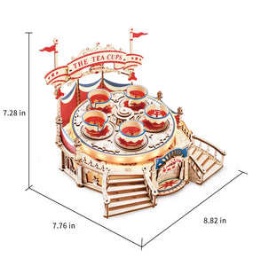 Puzzle 3D - Giostra Tilt-A-Whirl