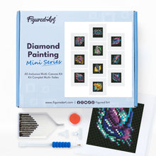 Carica l&#39;immagine nel visualizzatore di Gallery, Mini Set Diamond Painting - Animali