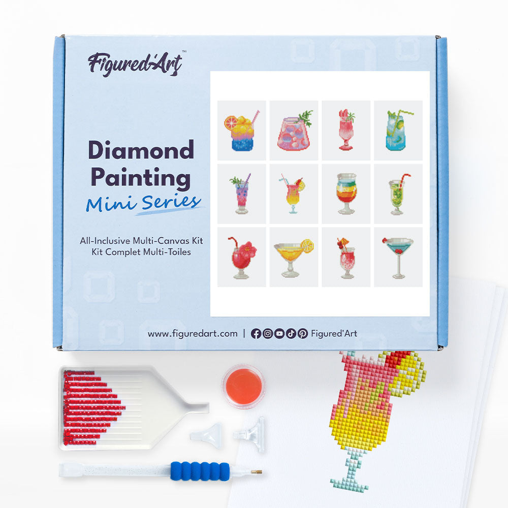 Mini Set Diamond Painting - Cocktail