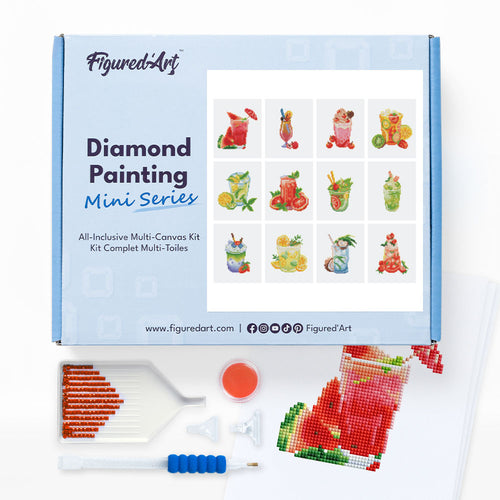 Mini Set Diamond Painting - Mocktails