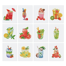 Carica l&#39;immagine nel visualizzatore di Gallery, Mini Set Diamond Painting - Mocktails