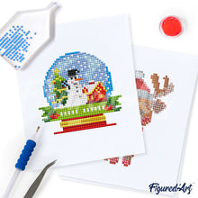 Carica l&#39;immagine nel visualizzatore di Gallery, Mini Set Diamond Painting - Natale 2