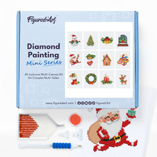 Carica l&#39;immagine nel visualizzatore di Gallery, Mini Set Diamond Painting - Natale 3