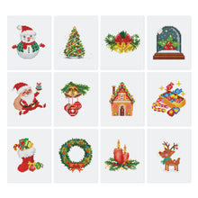 Carica l&#39;immagine nel visualizzatore di Gallery, Mini Set Diamond Painting - Natale 3