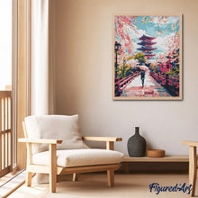 Carica l&#39;immagine nel visualizzatore di Gallery, Diamond Painting - Kyoto in Primavera