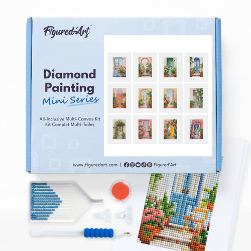 Mini Set Diamond Painting - Porte