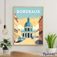 Carica l&#39;immagine nel visualizzatore di Gallery, Diamond Painting - Poster di viaggio a Bordeaux