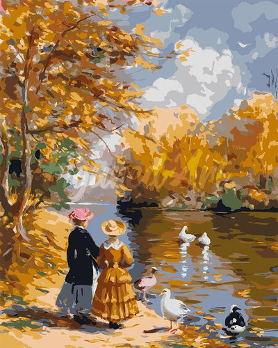 Dipingere con i numeri - Gita autunnale ispirata a Renoir Figured'Art