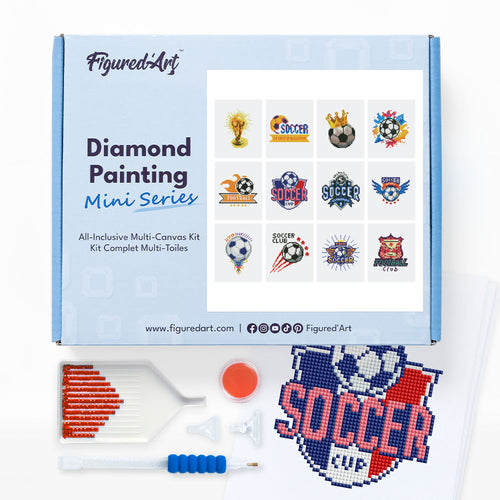 Mini Set Diamond Painting - Calcio