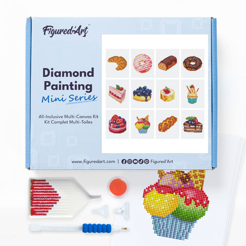 Mini Set Diamond Painting - Dolci