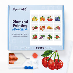 Mini Set Diamond Painting - Frutta