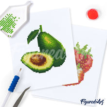 Carica l&#39;immagine nel visualizzatore di Gallery, Mini Set Diamond Painting - Frutta