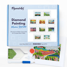 Carica l&#39;immagine nel visualizzatore di Gallery, Mini Set Diamond Painting - Paesaggi Estivi