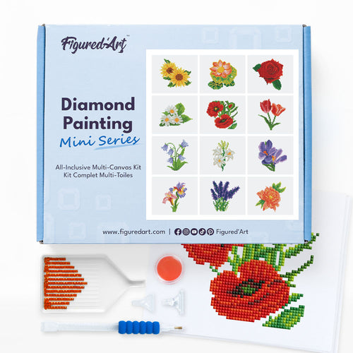 Mini Set Diamond Painting - Fiori