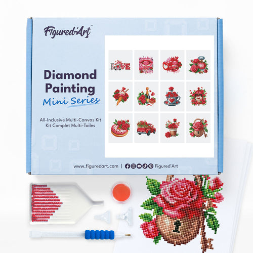 Mini Set Diamond Painting - Romantico