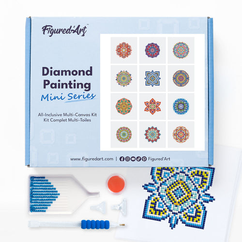 Mini Set Diamond Painting - Mandala