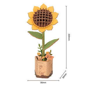 Puzzle 3D - Girasole