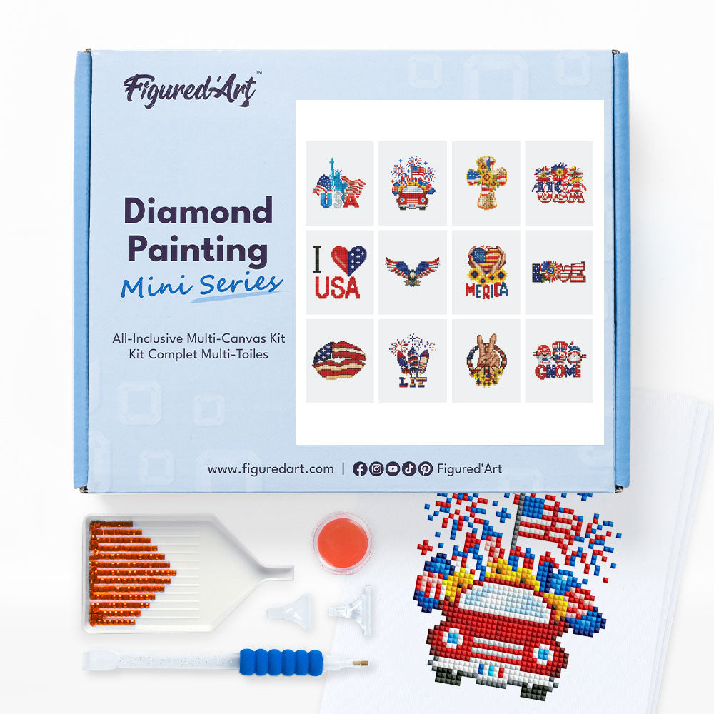 Mini Set Diamond Painting - America