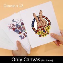 Carica l&#39;immagine nel visualizzatore di Gallery, Mini Set Diamond Painting - America