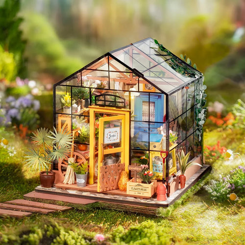 Casa in miniatura 3D - La casa dei fiori di Cathy