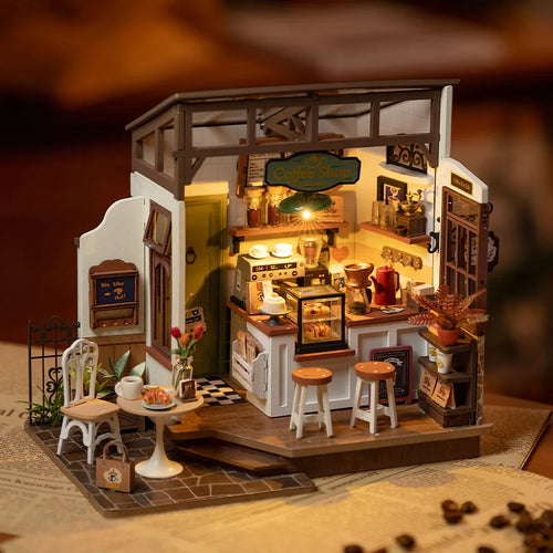 Casa in miniatura 3D - Café N° 17