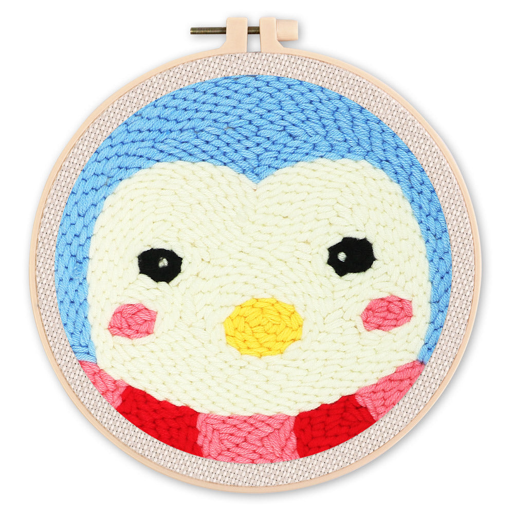 Punch Needle Pinguino