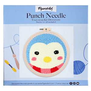 Punch Needle Kit Pinguino