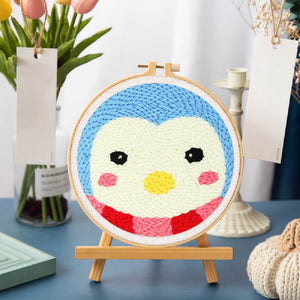 Punch Needle Kit Pinguino