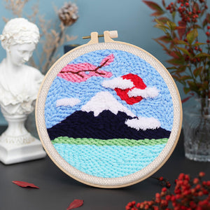 Punch Needle Kit Monte Fuji