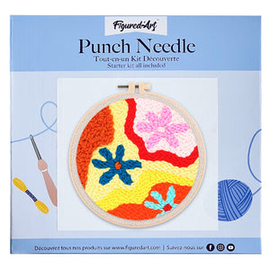 Punch Needle Kit Fiori in autunno