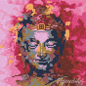 Mini Diamond Painting 25x25cm Prezioso Buddha