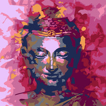 Carica l&#39;immagine nel visualizzatore di Gallery, Mini Diamond Painting 25x25cm Prezioso Buddha