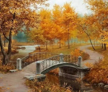 Carica l&#39;immagine nel visualizzatore di Gallery, Diamond Painting - Paesaggio autunnale