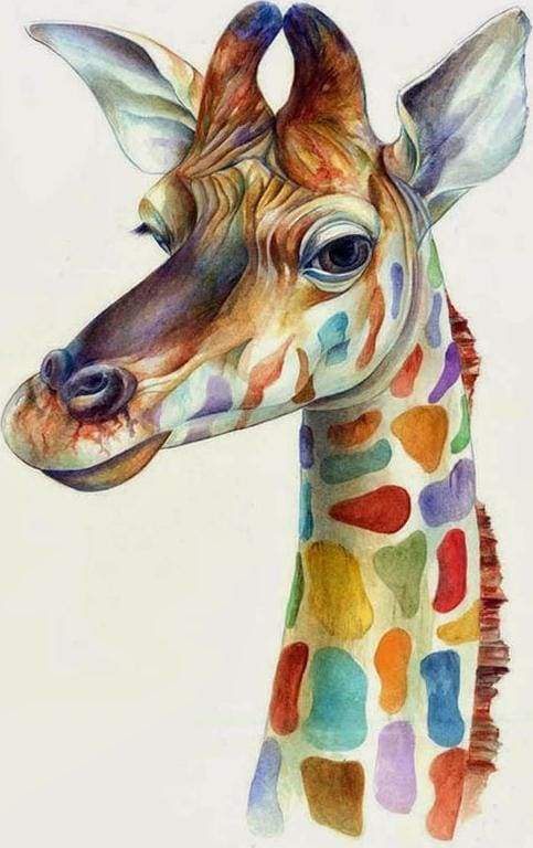Creart Giraffa - Dipingere con i numeri