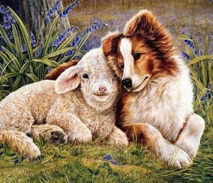 Diamond Painting - Cane E Pecora