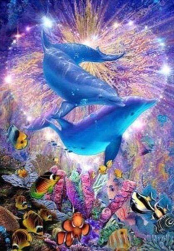 Diamond Painting - Delfini