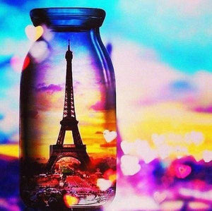 Diamond Painting - Vaso Torre Eiffel