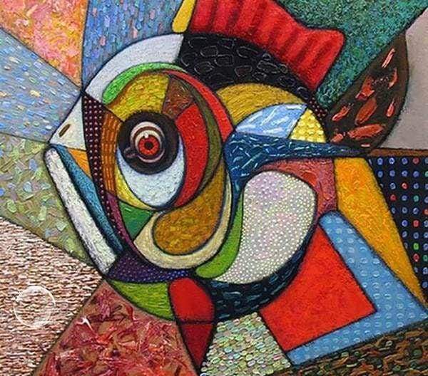 Diamond Painting - Pesce