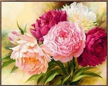 Carica l&#39;immagine nel visualizzatore di Gallery, Diamond Painting - Sfumature Di Fiori Di Rosa