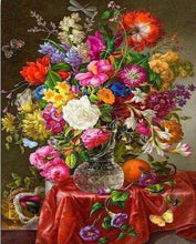 Carica l&#39;immagine nel visualizzatore di Gallery, Diamond Painting - Grande Mazzo Di Fiori