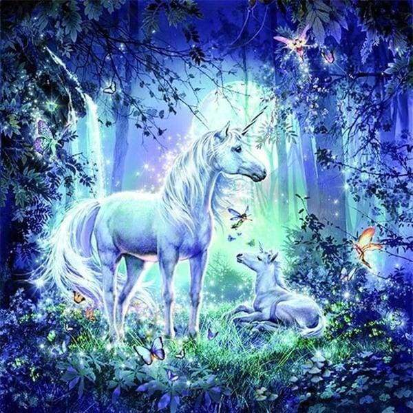 Diamond Painting - Unicorno Di Quartiere