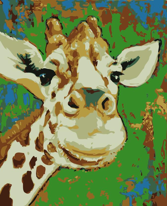 Creart Giraffa - Dipingere con i numeri