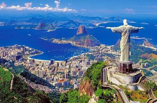 Dipingere con i numeri - Rio De Janeiro In Brasile